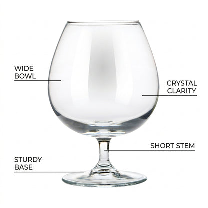 Brandy Balloon Glass - 550ml