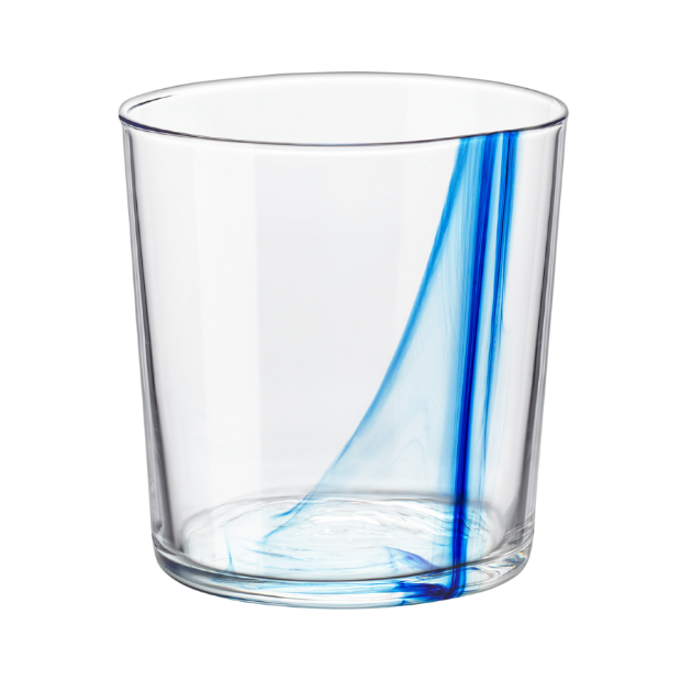 Bormioli Rocco Stria Glass Tumblers - 355ml - Set of 6
