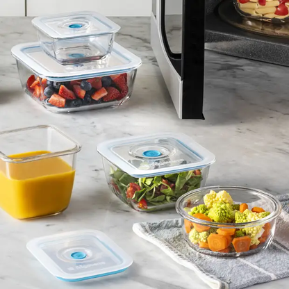 Frigoverre Rectangle Food Container - 18cm by Glassware UK