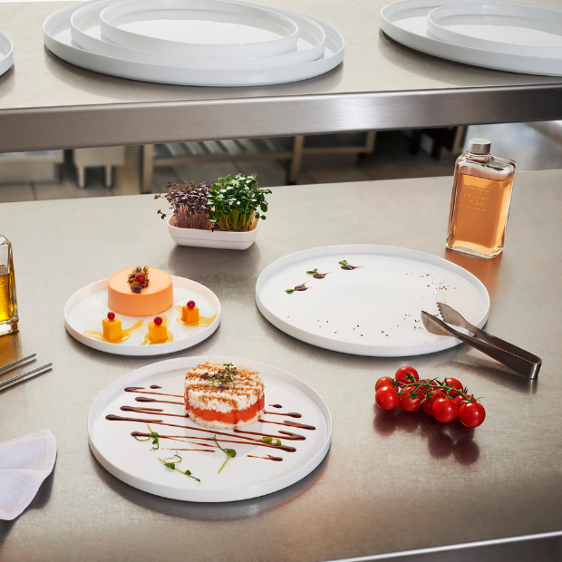 Alta Cucina Opal Serving Plate Set - Set of 3
