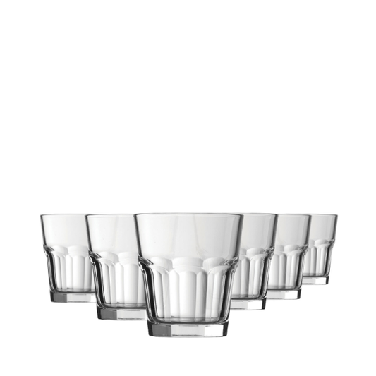 Casablanca Water Glasses - 360ml - Set of 6
