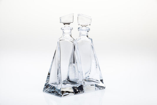 Apex Crystalite Duo Decanters - Set of 2 - 0.5Ltr