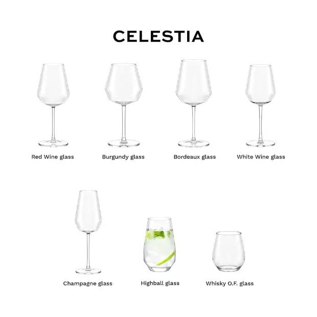Stolzle Lausitz Celestia Highball Glasses - 350ml - Box of 6 by Stolzle