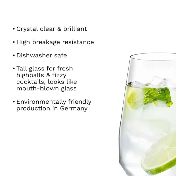 Stolzle Lausitz Celestia Highball Glasses - 350ml - Box of 6 by Stolzle