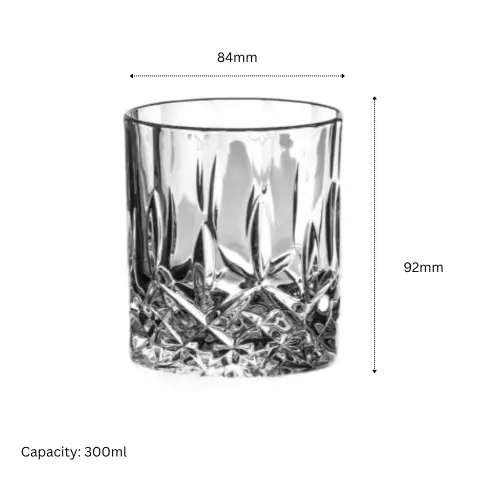 Dorchester Crystal Whisky Decanter Set – 3 Pieces by Glassware UK