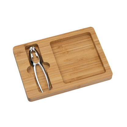 Bamboo Board with Nutcracker