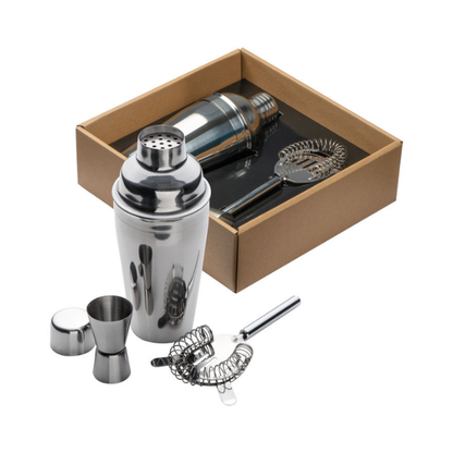 Metal Cocktail Set - 3 Piece