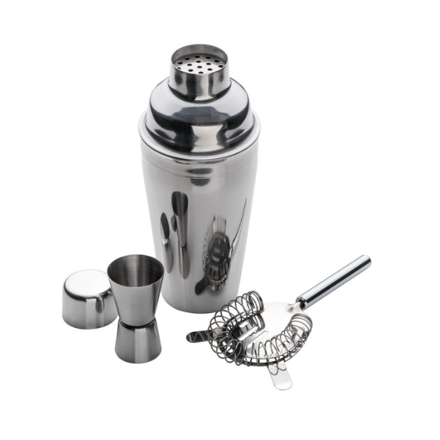 Metal Cocktail Set - 3 Piece