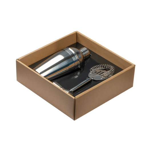 Metal Cocktail Set - 3 Piece