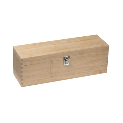 Bamboo Wine Box Gift Set - 4 Piece