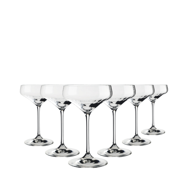 Vidivi Synergia Coupe Glasses - 210ml - Set of 6