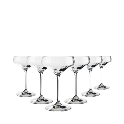 Vidivi Synergia Coupe Glasses - 210ml - Set of 6