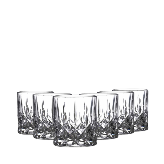Vidivi Venezia Lance Glass Tumblers - 300ml - Set of 6
