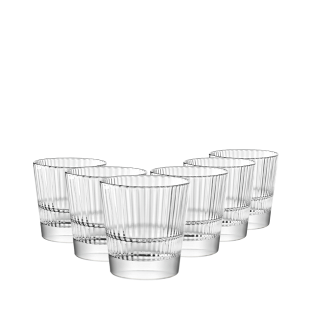Vidivi Diva Glass DOF Tumblers - 360ml - Set of 6