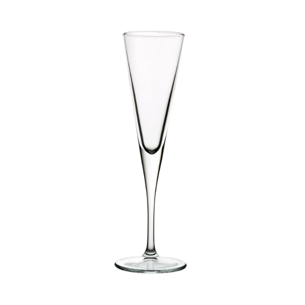 V Line Glass Champagne Flute - 150ml