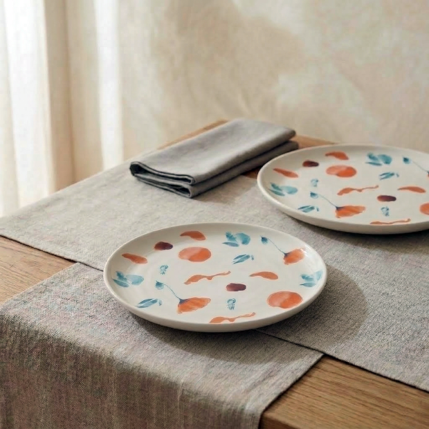 BosilunLife Botanical Side Plate - 24cm