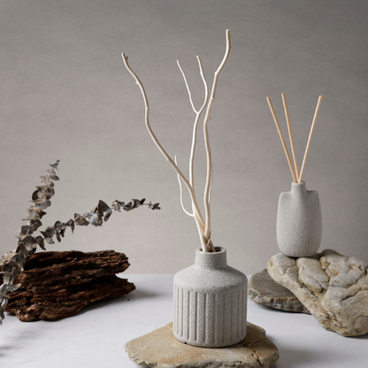 BosilunLife Recycled Ceramic Boreal Mist Scented 150ml Diffuser Gift Set