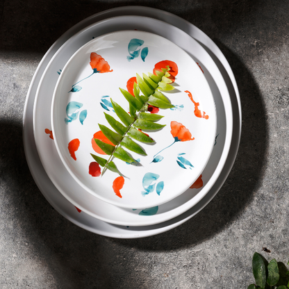 BosilunLife Botanical Side Plate - 24cm