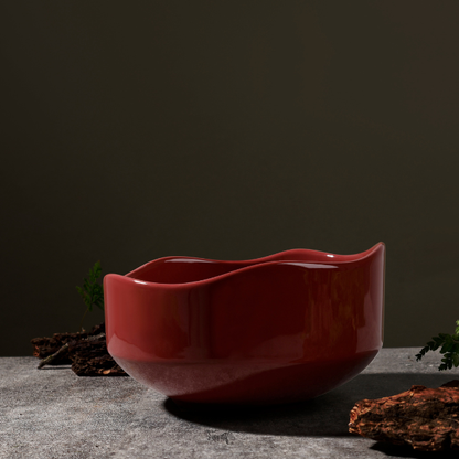 BosilunLife Abstract Garden Brekfast Bowl - 18cm