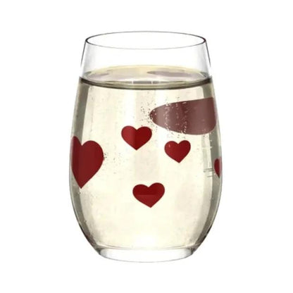 L'Amour Red Heart Whisky Tumbler Set - 335ml - Set of 6 by Stolzle