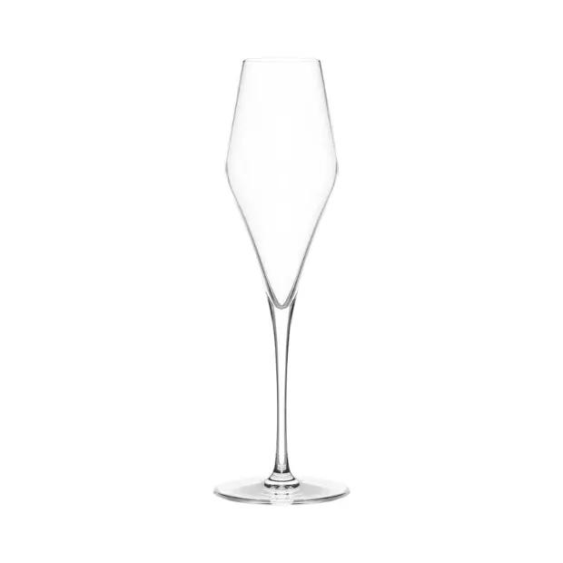Stolzle Quatrophil Champagne Flutes with LED Base - Set of 2 - In a Gift Box by Stolzle