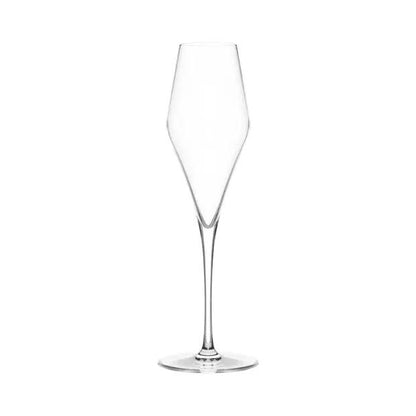 Stolzle Quatrophil Champagne Flutes with LED Base - Set of 2 - In a Gift Box by Stolzle