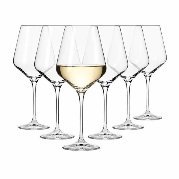 Krosno White Wine Glasses - Set of 6 - 450ml - Avant-Garde Collection