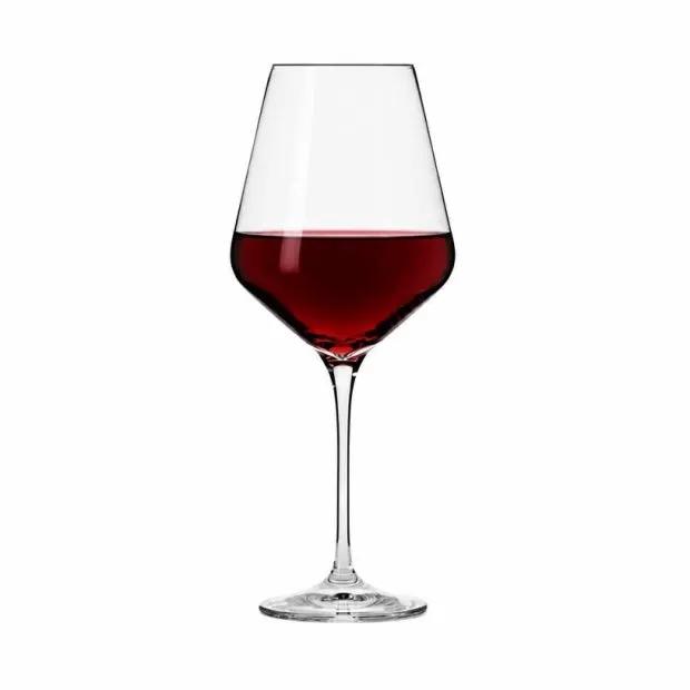Krosno Red Wine Glasses - Set of 6 - 550ml - Avant-Garde Collection by Krosno