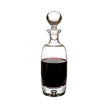 Krosno Handmade Bubble Base Decanter - 0.5Ltr