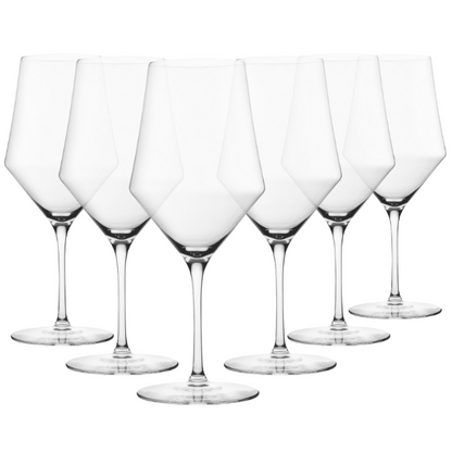 Edge Bordeaux Glasses - 640ml - Set of 6