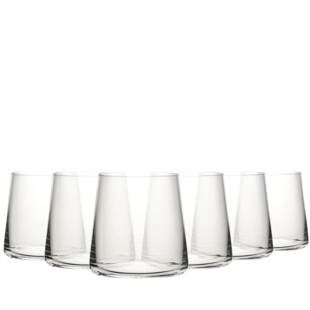 Mode Double Old Fashioned Glass Tumbler - 410ml - Set of 6
