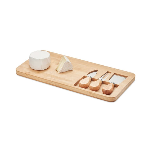 Bamboo Cheese Set