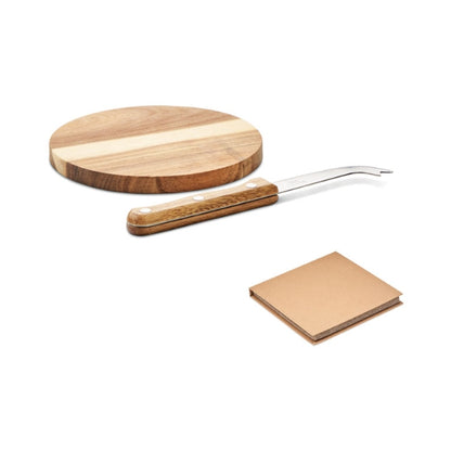 Acacia Cheese Set