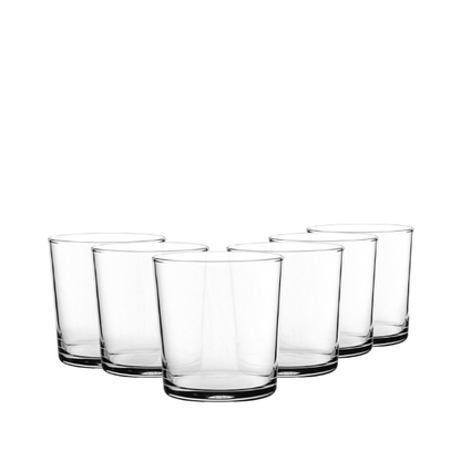 Toughened Turbo Water Glass - 370ml - Set of 6