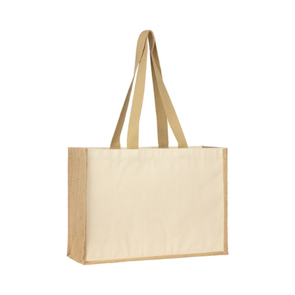 Brookland Eco Jute 10oz Canvas Tote Shopper Natural