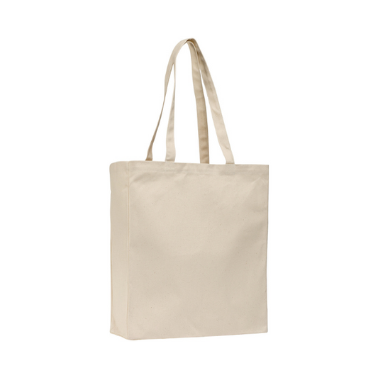 Allington Eco 12oz Cotton Canvas Shopper Tote Natural