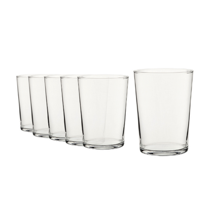 Toughened Turbo Water Glass - 510ml - Set of 6