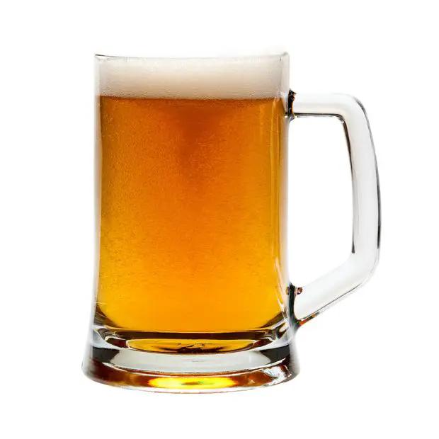 Large Straight Sided Glass Tankard - 670ml - Clearance by Glassware UK
