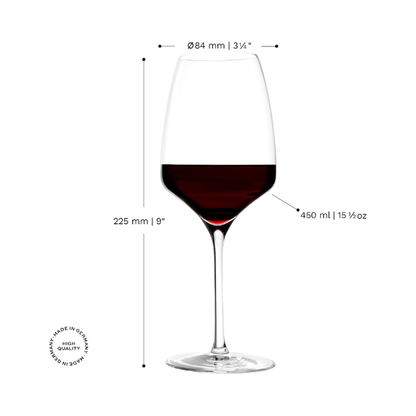 Stolzle Experience Red Wine Glasses - 450ml - Box of 4 by Stolzle
