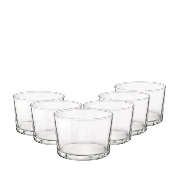 Bormioli Rocco Bodega Mini Glasses - 225ml - Set of 6 by Glassware UK