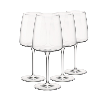 Bormioli Rocco Red Wine Glasses - 380ml - Set of 4