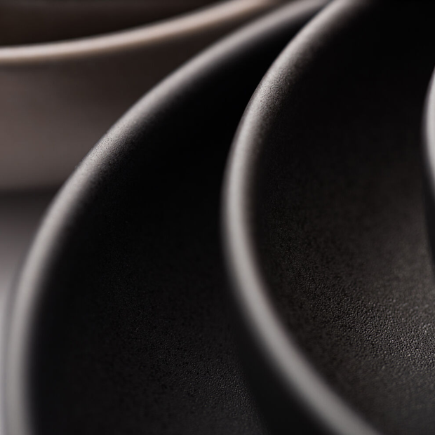 Pico Black Coupe Plate 7" (17.5cm)