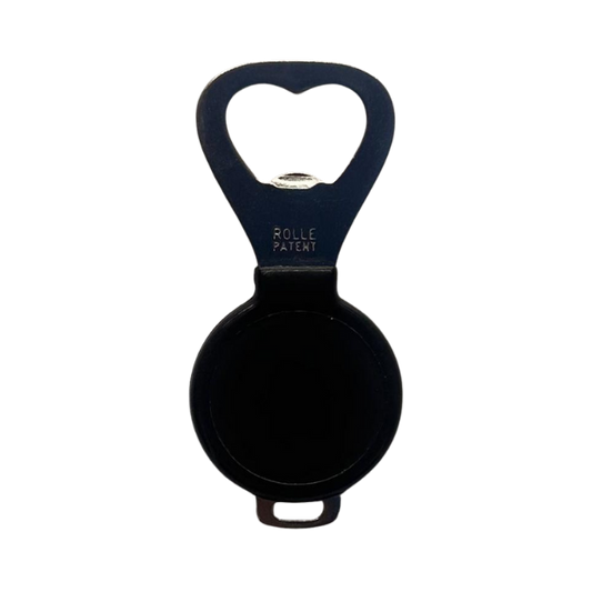 Ghidini ROLLE Nickel Plated Bottle Opener ABS Coating