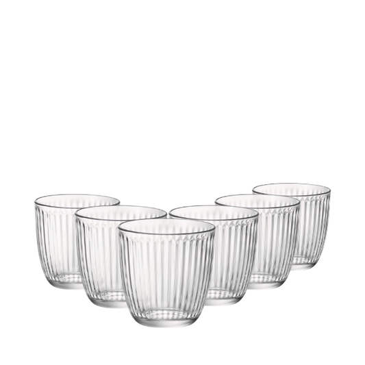Bormioli Rocco Line Water Glasses - 290ml - Set of 6