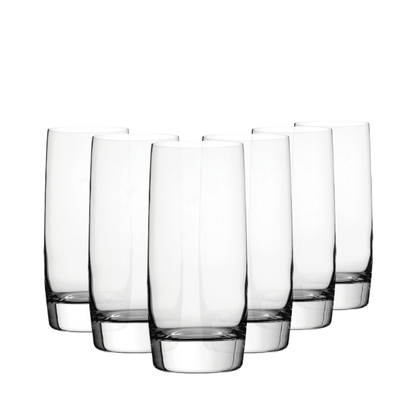 Rocks B Long Drink Glasses -570ml - Set of 6