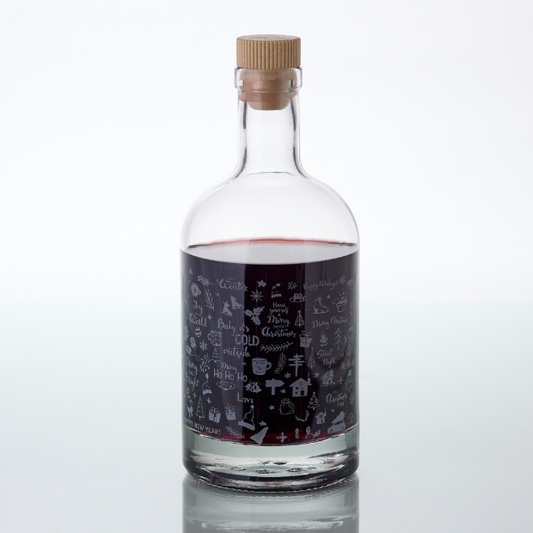 Festive Decanter in Gift Box - 70cl