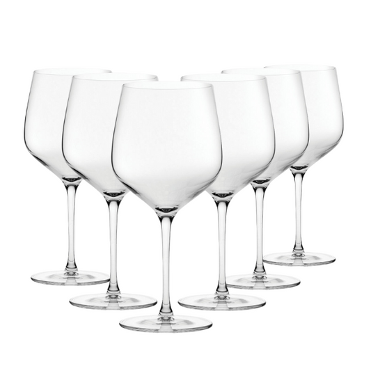 Refine Burgundy Wine Glasses - 625ml - Set of 6