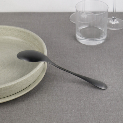 Pintinox Drop Black Cutlery Set - 24 Piece