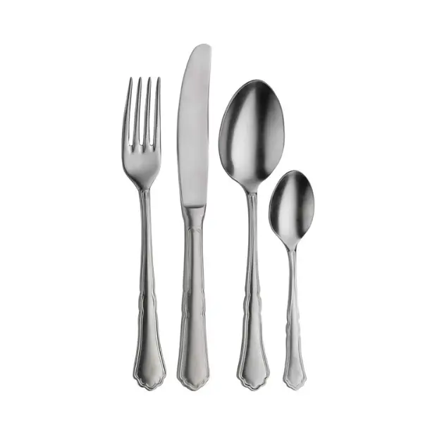 Pintinox Settecento Stone Washed Cutlery Set - 24 Piece