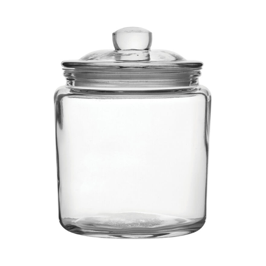 Biscotti Glass Jar Small - 0.9L